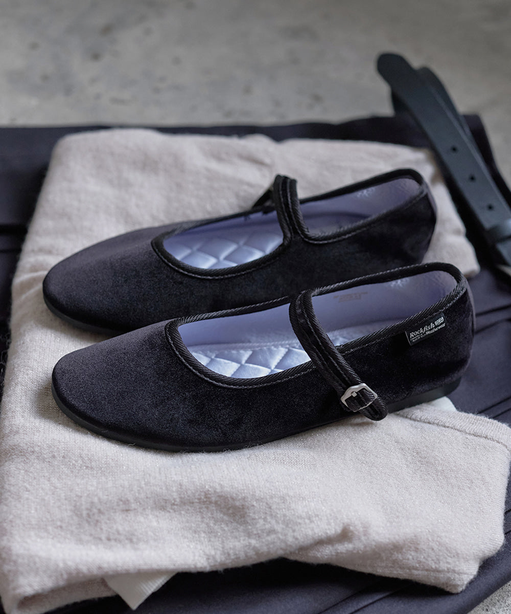 Rockfish Weatherwear Bella Quilted Maryjanes All Black view 5