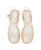 Rockfish Weatherwear Glair Slingback Sandals Glitter Gold view 7