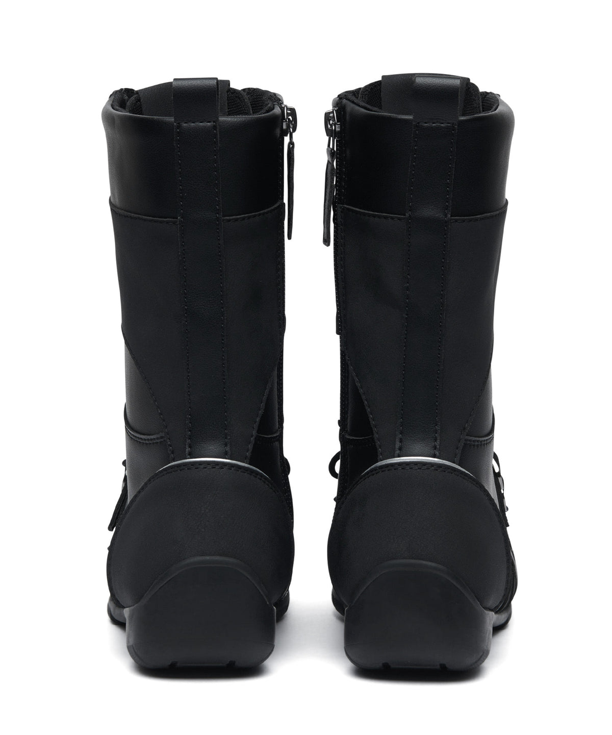 Rockfish Weatherwear Aster High Top Sneakers Black rear pair
