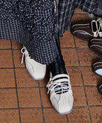 Rockfish Weatherwear Aster Laceup Sneakers Cream White styled