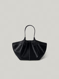 FOLNUA Mini Shell Bag - Black Stitch