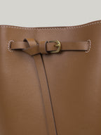 FOLNUA Mini Anthos Bag Almond - Stitch - colour detail