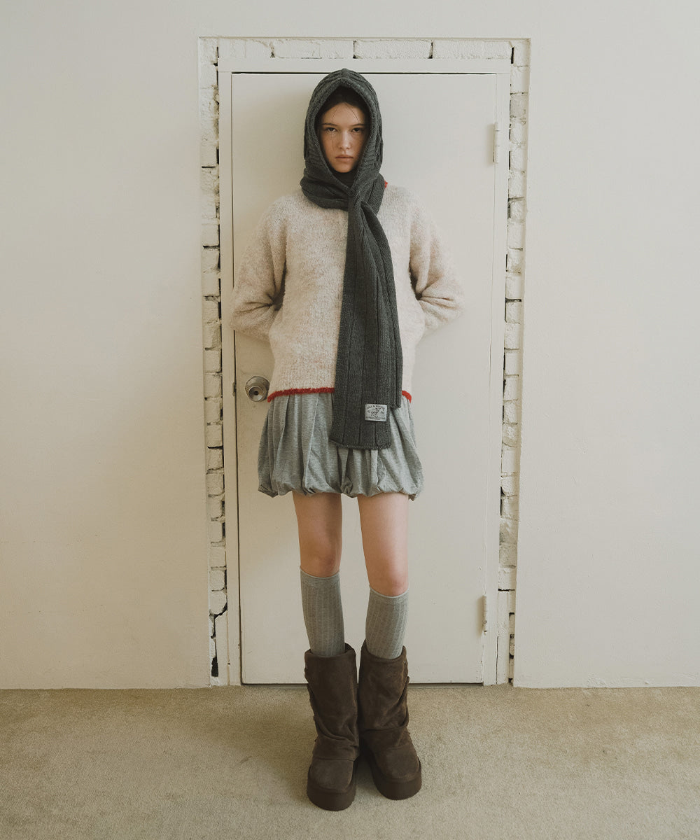 Rockfish Weatherwear Stud Maxi Folded Boots Middle Cocoa - photo 3