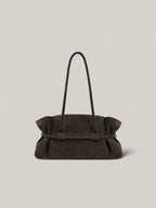 FOLNUA Havi Bag Brown Suede interior view