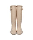 Rockfish Weatherwear ORIGINAL RAIN BOOTS LONG Beige back view