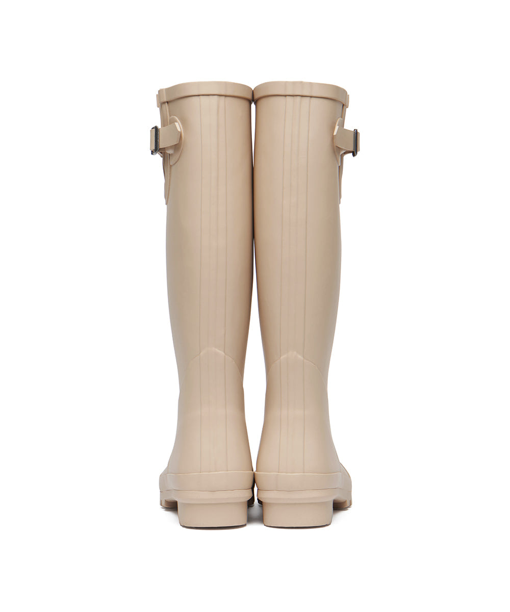 Rockfish Weatherwear ORIGINAL RAIN BOOTS LONG Beige back view
