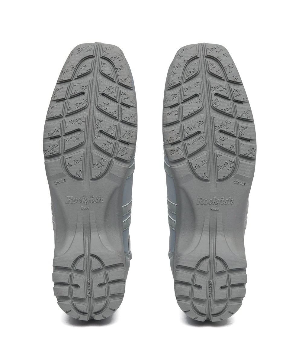 Rockfish Weatherwear Bliss Heel String Sneakers Blue Grey outsole