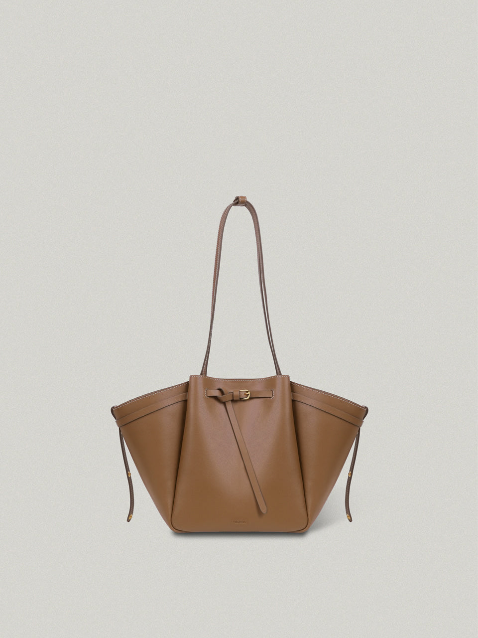FOLNUA Mini Anthos Bag Almond - Stitch - front