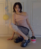 Rockfish Weatherwear x clor Hayden Clog Black Glitter view 4