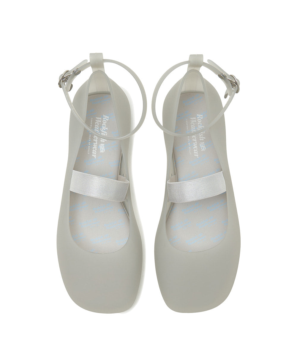 Rockfish Weatherwear GLAIR BANDING FLATS Light Grey top view