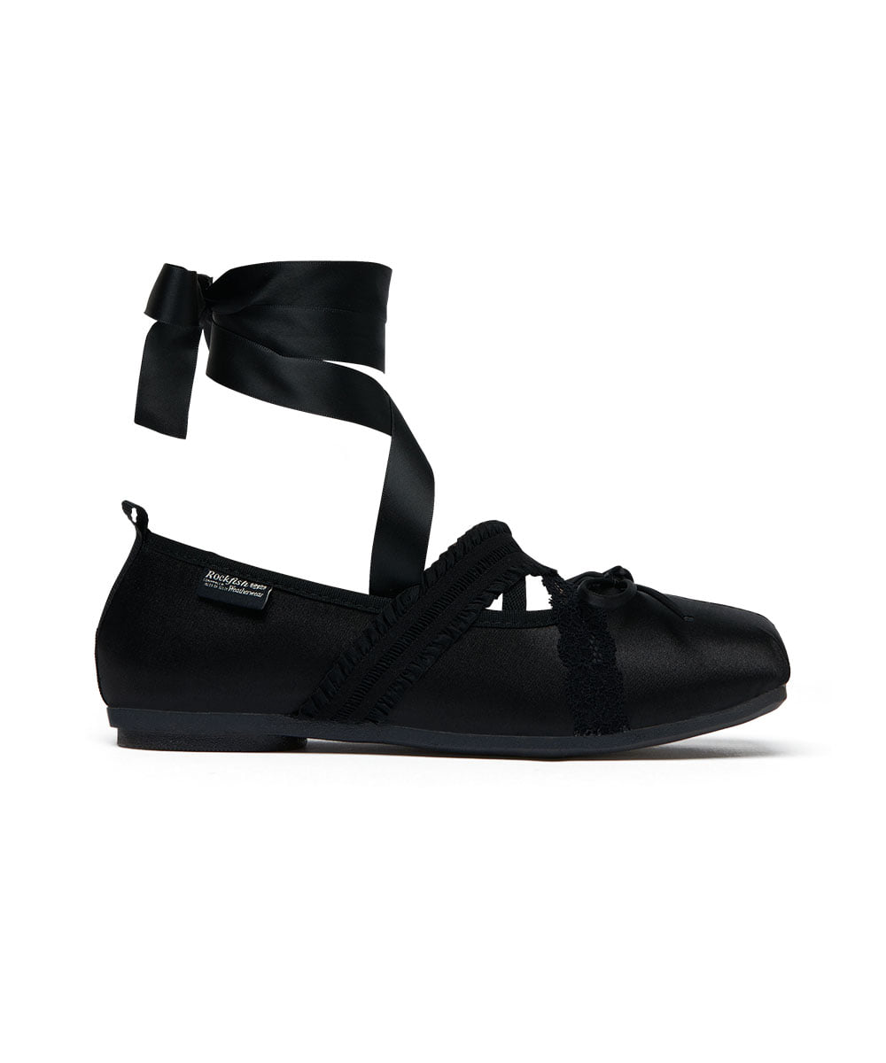 Rockfish Weatherwear Banding Ballet Flats - Black view 8