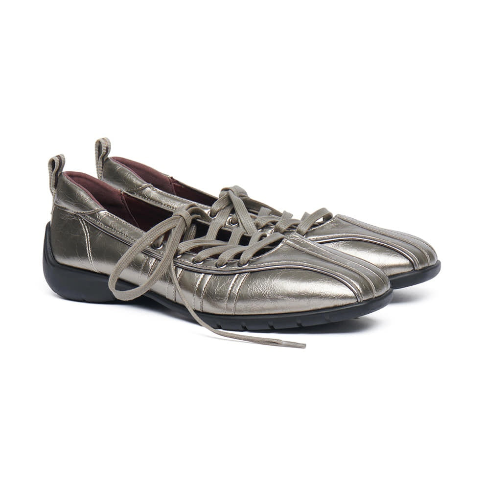 Rockfish Weatherwear Bliss Laceup Sneakers V2 - Dark Silver