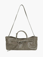MARGESHERWOOD Grandma Used Bag - Etoffe Pull-up Leather