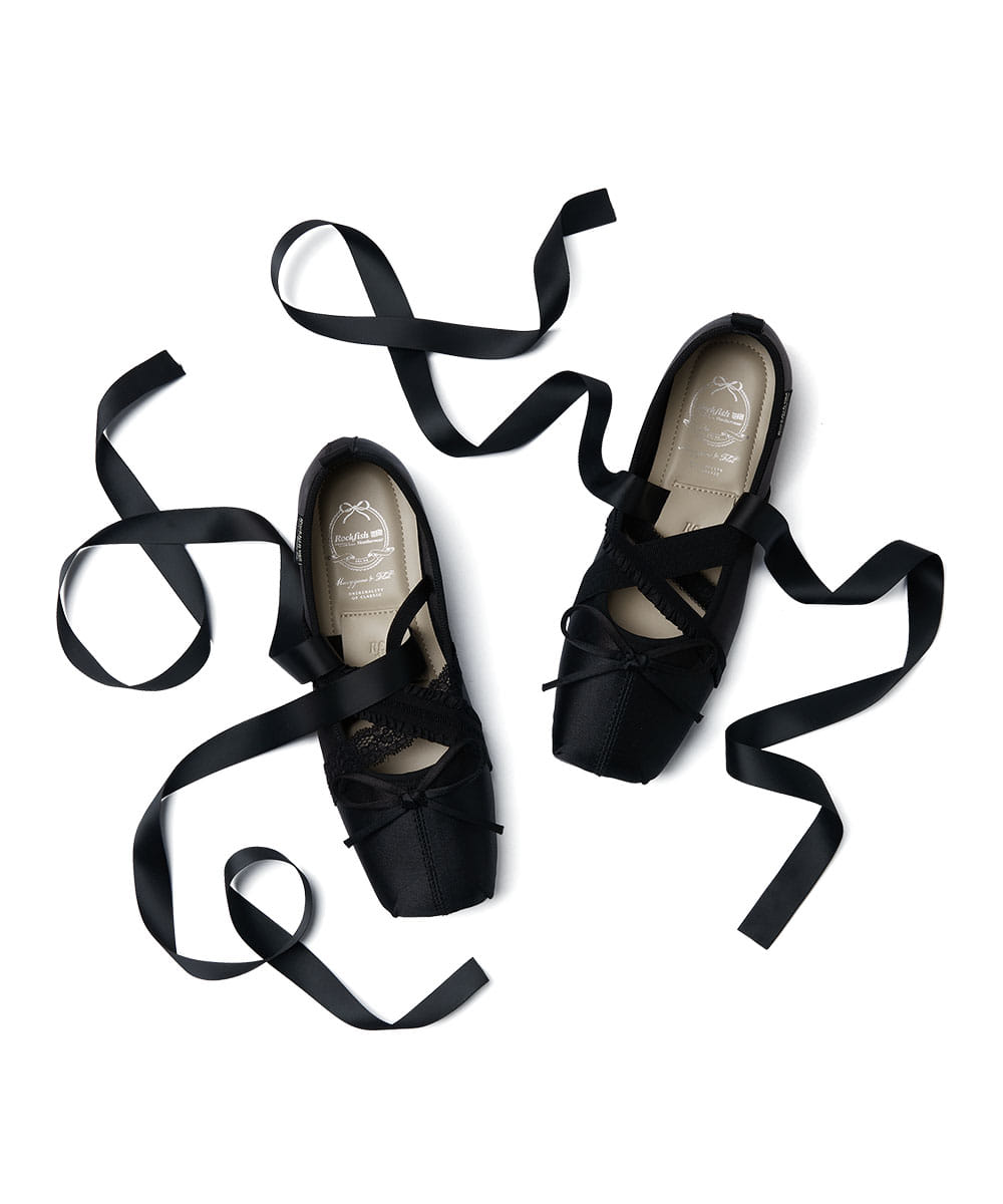 Rockfish Weatherwear Banding Ballet Flats - Black view 9