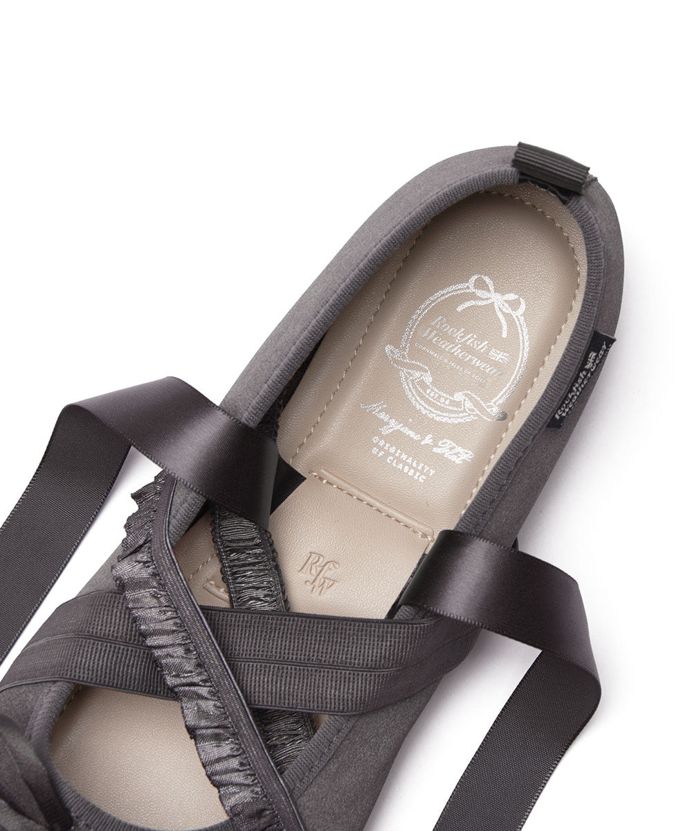 Rockfish Weatherwear Banding Ballet Flats - Dark Grey view 13