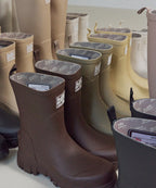 Rockfish Weatherwear PLATFORM RAIN BOOTS MIDDLE Brown view 3