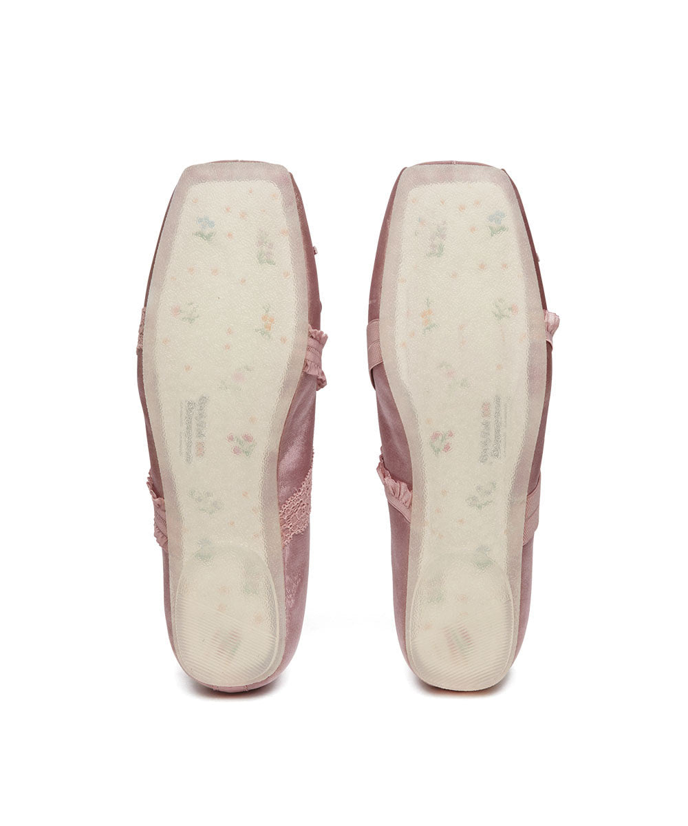 Rockfish Weatherwear Banding Ballet Flats - Beige Pink view 15
