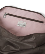 Rockfish Weatherwear Buckle Hobo Bag Brown contrast lining detail