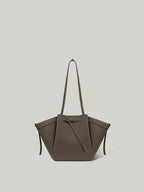 FOLNUA Mini Anthos Bag Taupe - Nubuck - front