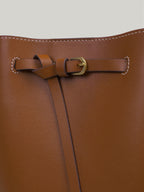 FOLNUA Mini Anthos Bag - Brown Stitch