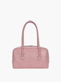 MARGESHERWOOD Soft Boston Bag - Baby Pink Crinkle