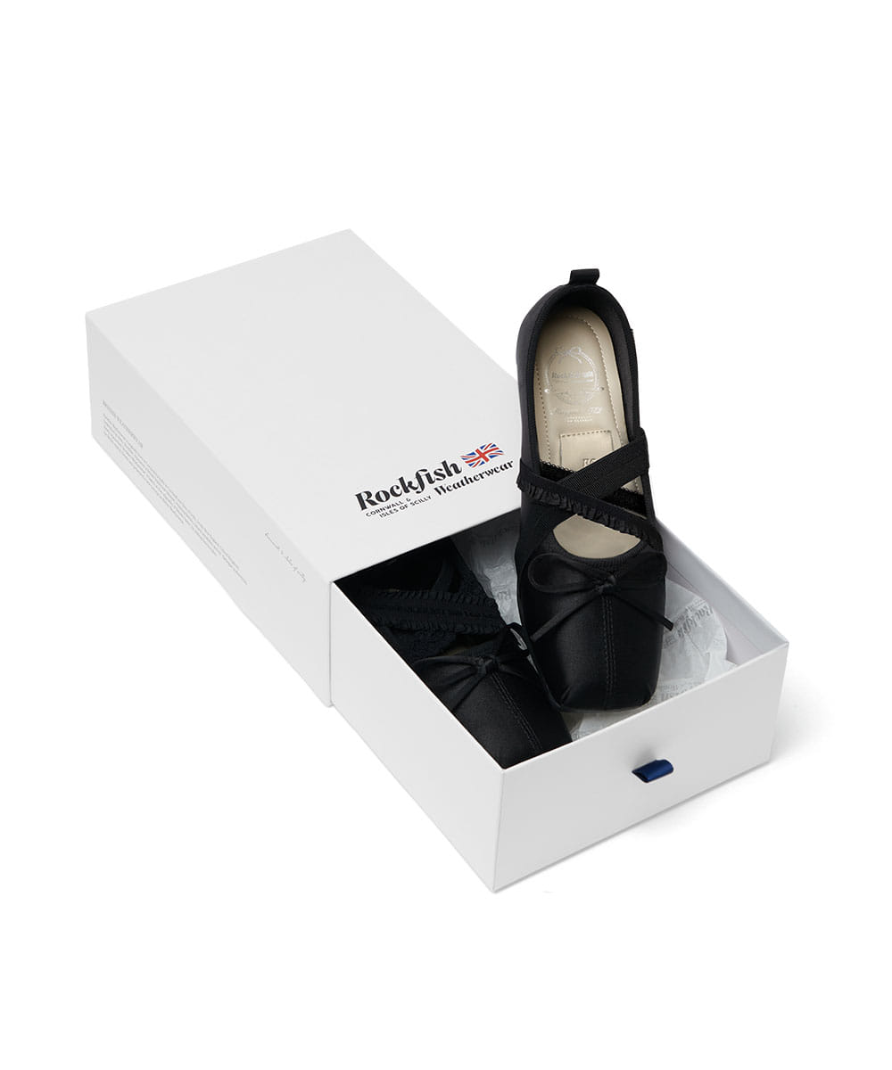 Rockfish Weatherwear Banding Ballet Flats - Black view 10