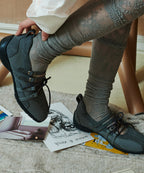 Rockfish Weatherwear Aster Laceup Sneakers Dark Grey styled