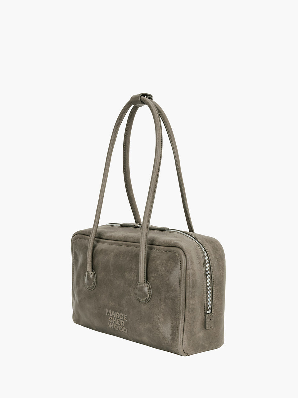 MARGESHERWOOD Soft Boston Bag - Etoffe Leather