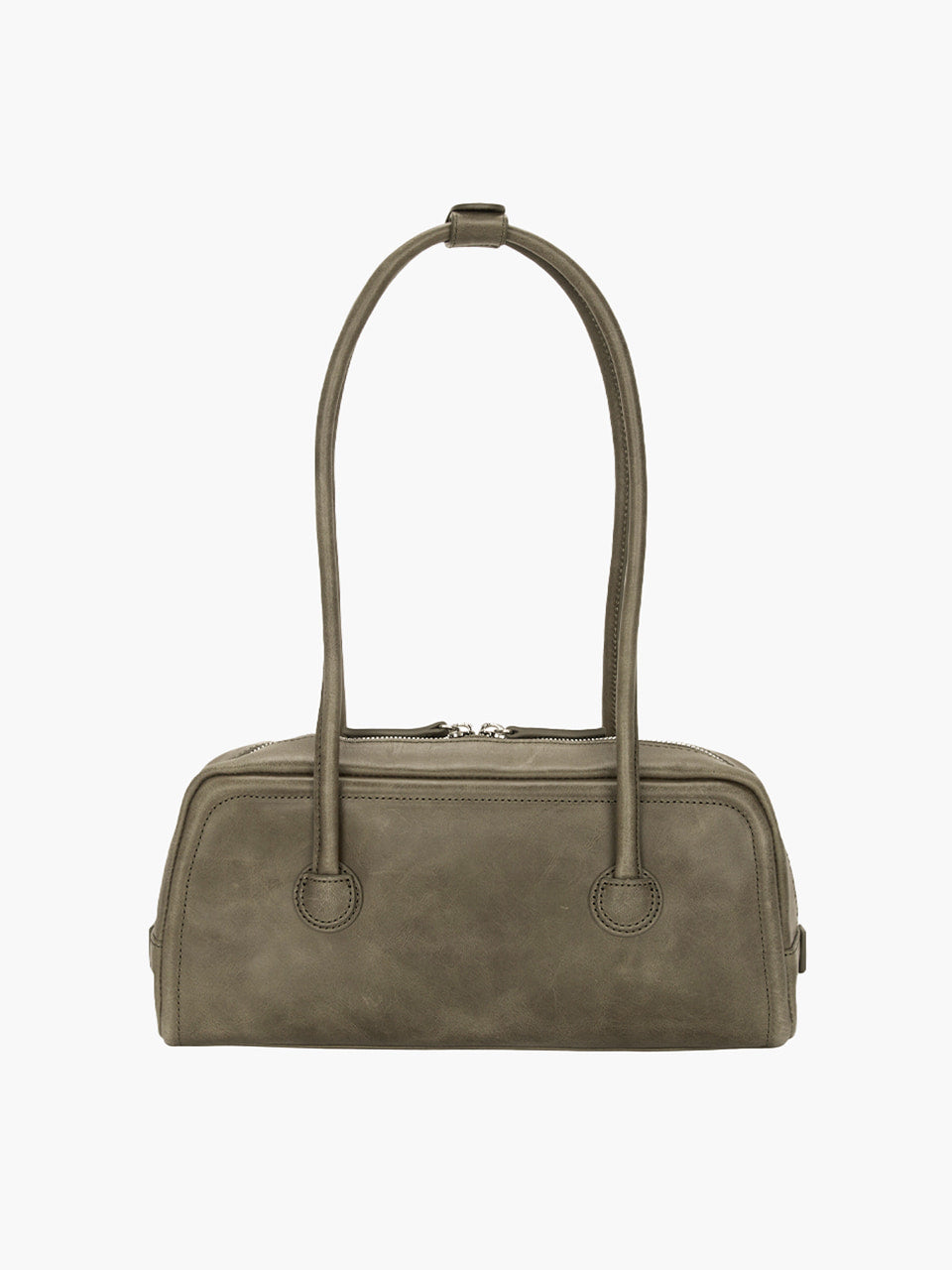 MARGESHERWOOD Soft Boston Ew Baguette Bag - Etoffe Leather