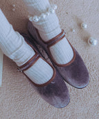 Rockfish Weatherwear Bella Quilted Maryjanes Combi Grey view 4