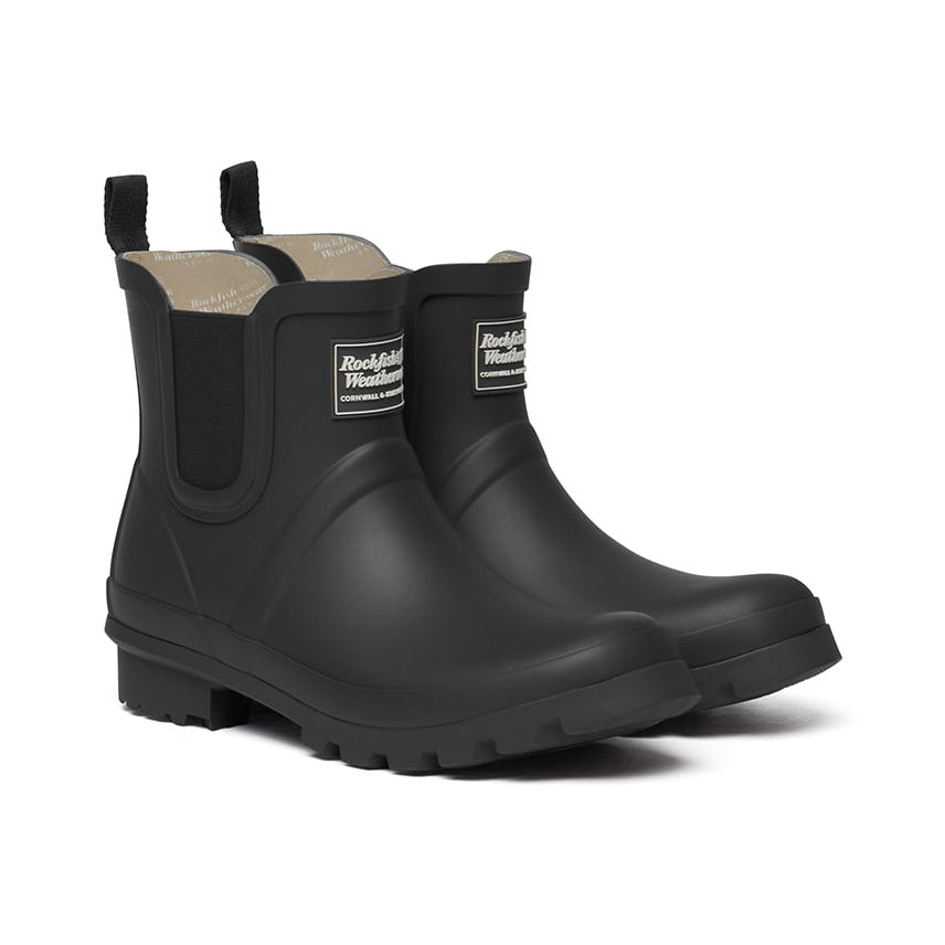 Rockfish Weatherwear Original Chelsea Rain Boots Black pair