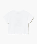 Marithé François Girbaud - W Sketch Doodle Bear Crop Tee