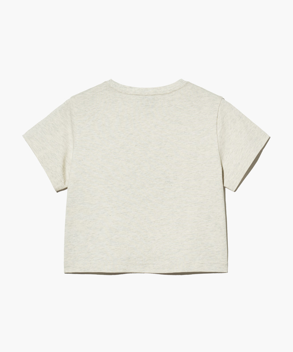 Marithé François Girbaud - W Sketch Doodle Bear Crop Tee