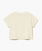 Marithé François Girbaud - W Ribbon Graphic Crop Tee