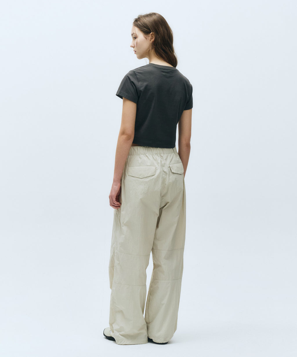 Marithé François Girbaud - W Ribbon Graphic Crop Tee