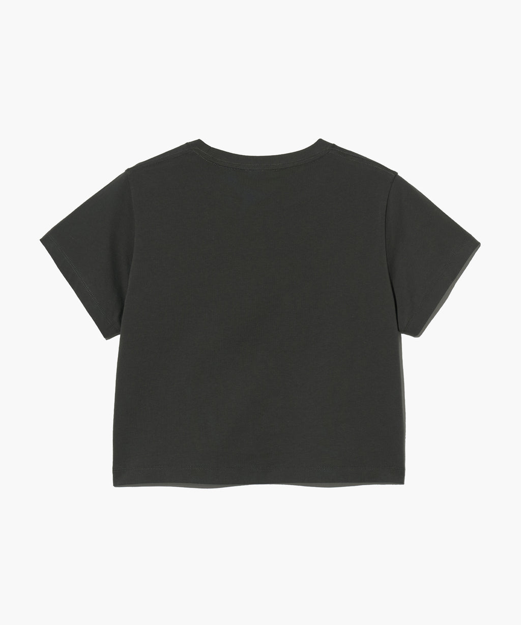 Marithé François Girbaud - W Ribbon Graphic Crop Tee
