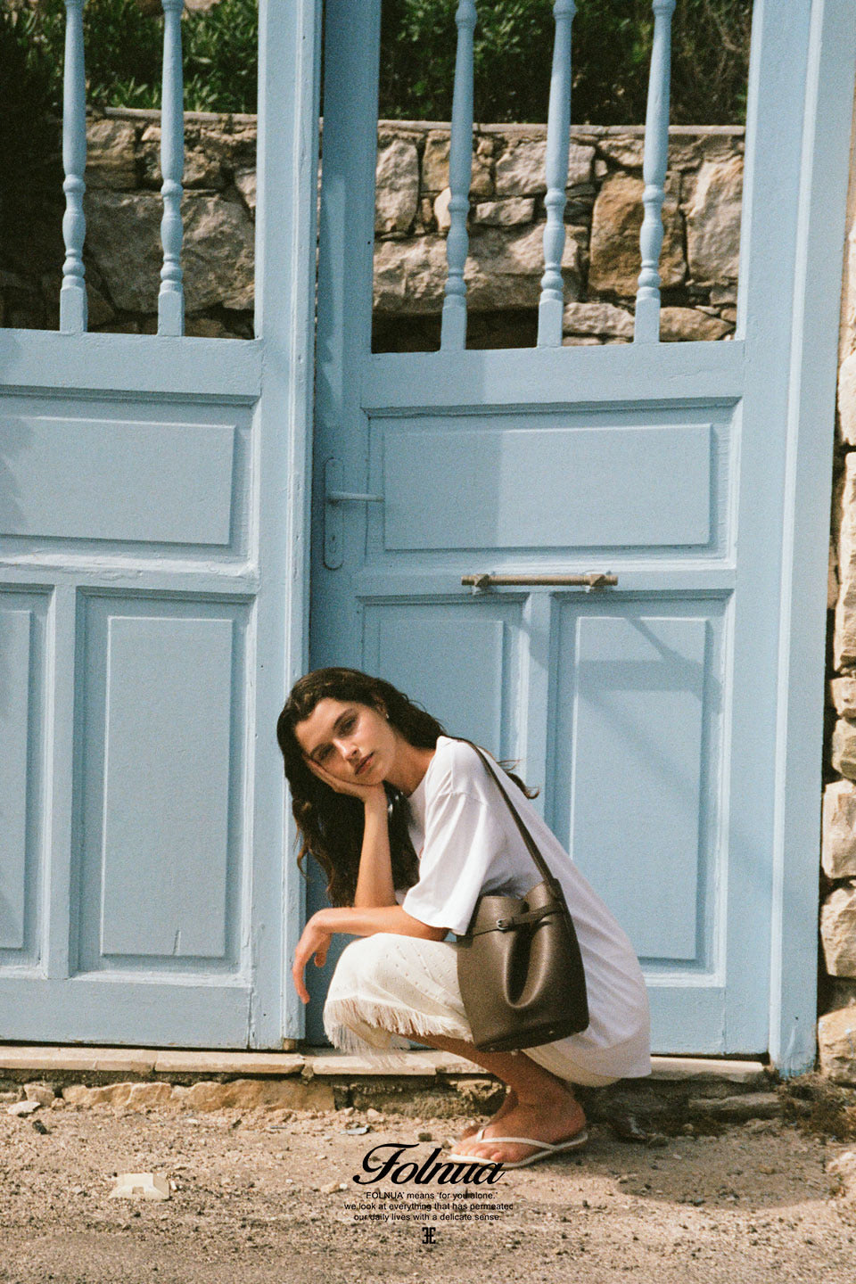 FOLNUA Onde Bag Brown - Plain