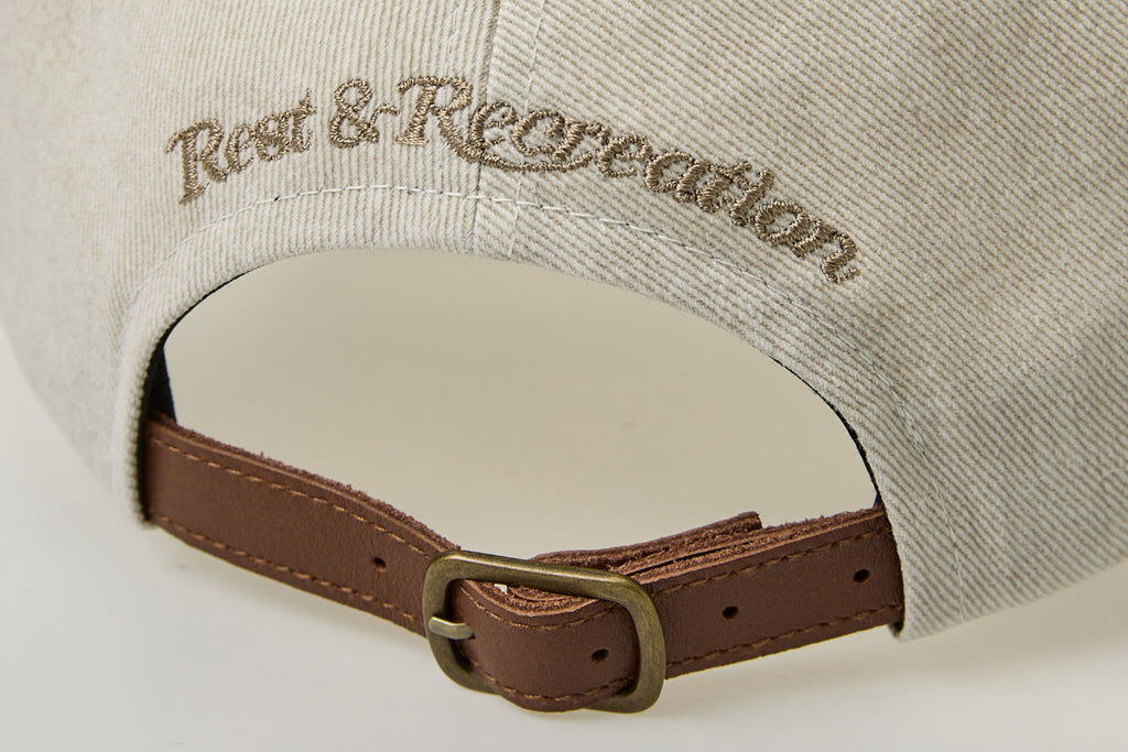 Restrait Caps Rest & Recreation - Washed Logo Cap – SoJan.com.au