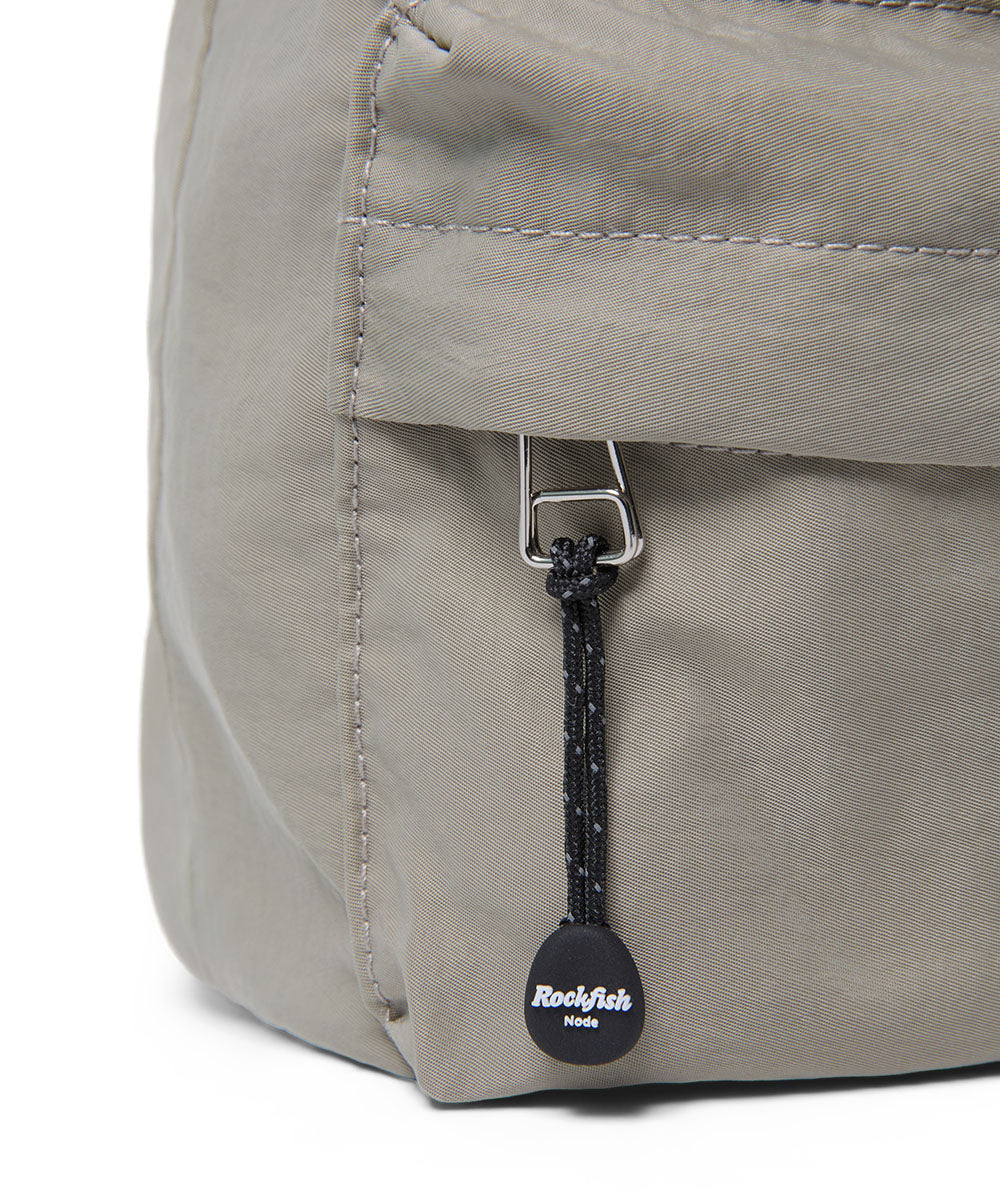 Rockfish Weatherwear Nylon Drawstring Mini Bag Light Khaki view 10