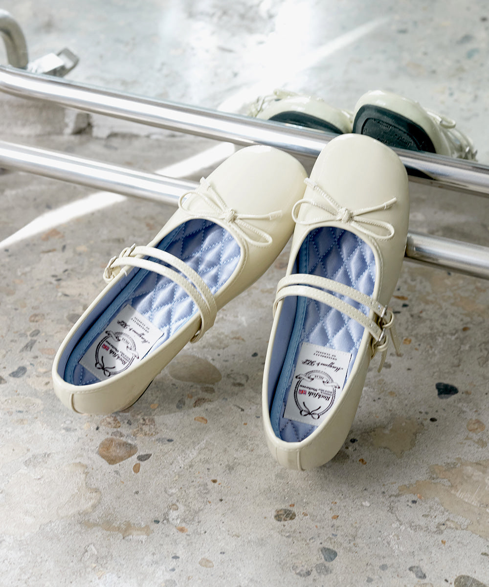 Rockfish Weatherwear Square Toe Two Strap Maryjanes 4cm Butter view 5