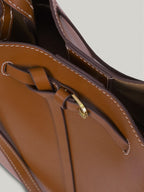 FOLNUA Mini Anthos Bag - Brown Stitch