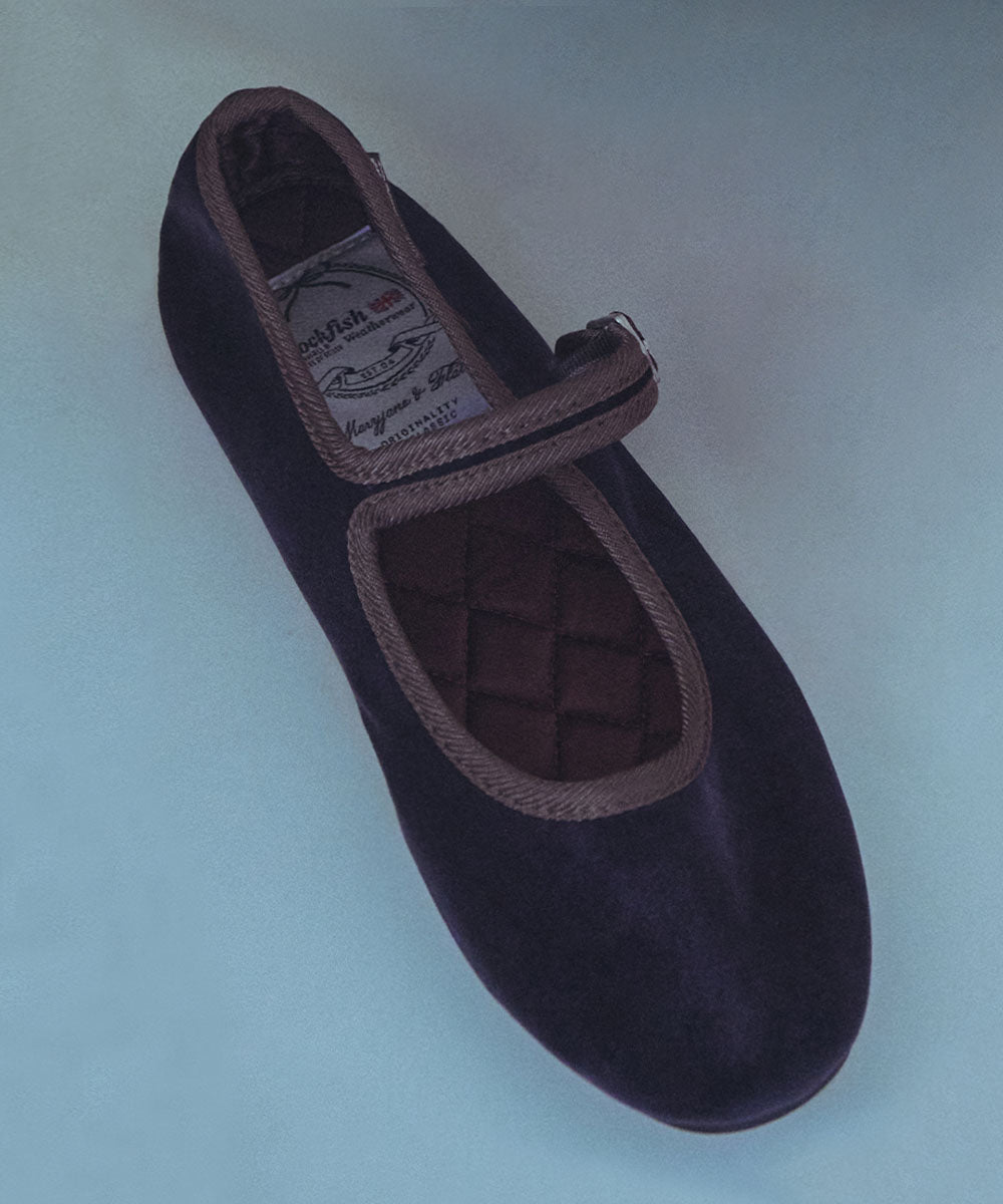 Rockfish Weatherwear Bella Quilted Maryjanes Navy view 2