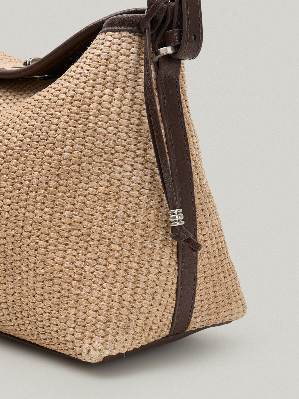 FOLNUA Dua Flap Bag Beige Lapia detail view 6