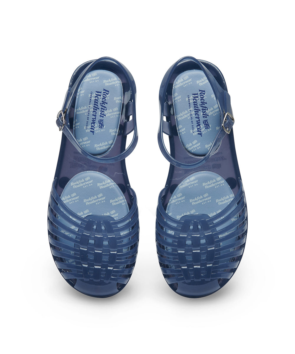 Rockfish Weatherwear GLAIR Strappy Sandals (Clear) Pale Navy view 8