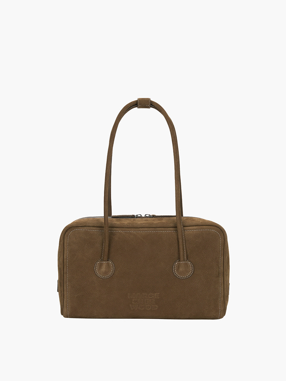 MARGESHERWOOD Soft Boston Bag - Chestnut Nubuck