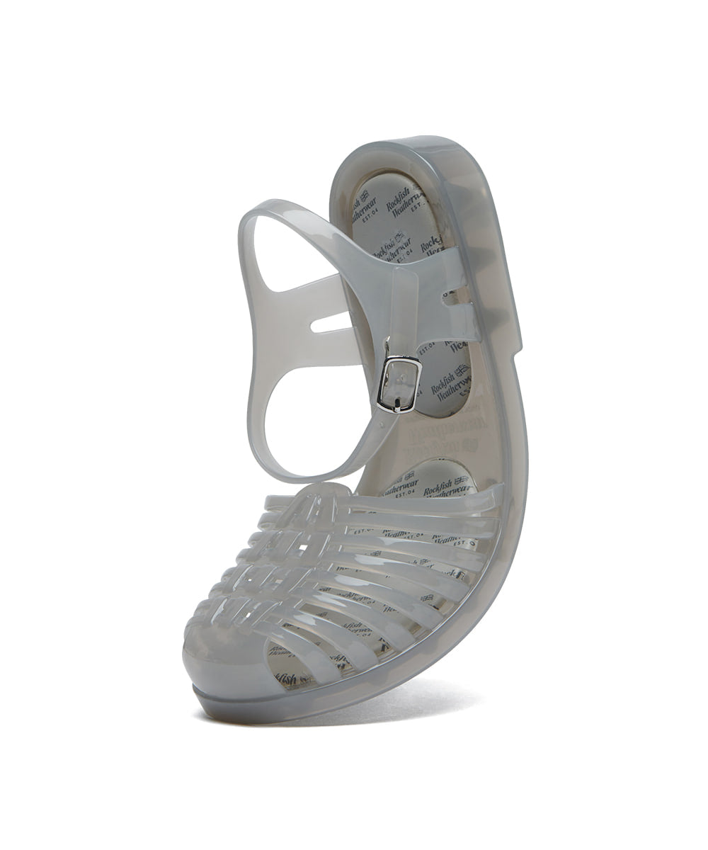 Rockfish Weatherwear GLAIR Strappy Sandals (Clear) Light Grey view 11
