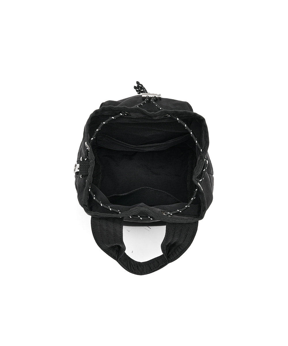 Rockfish Weatherwear Nylon Drawstring Mini Bag Black view 6