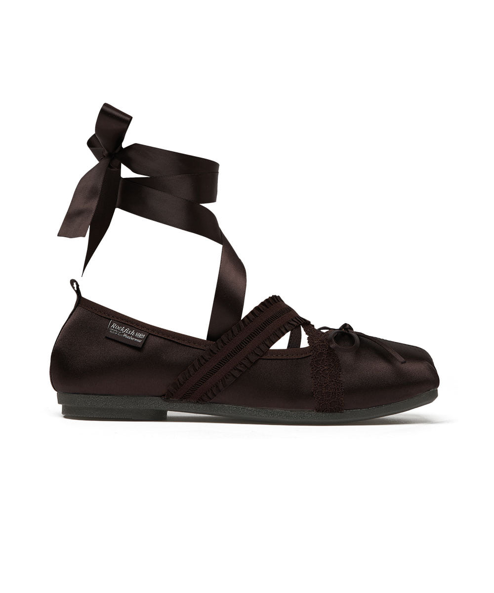 Rockfish Weatherwear Banding Ballet Flats - Brown view 13