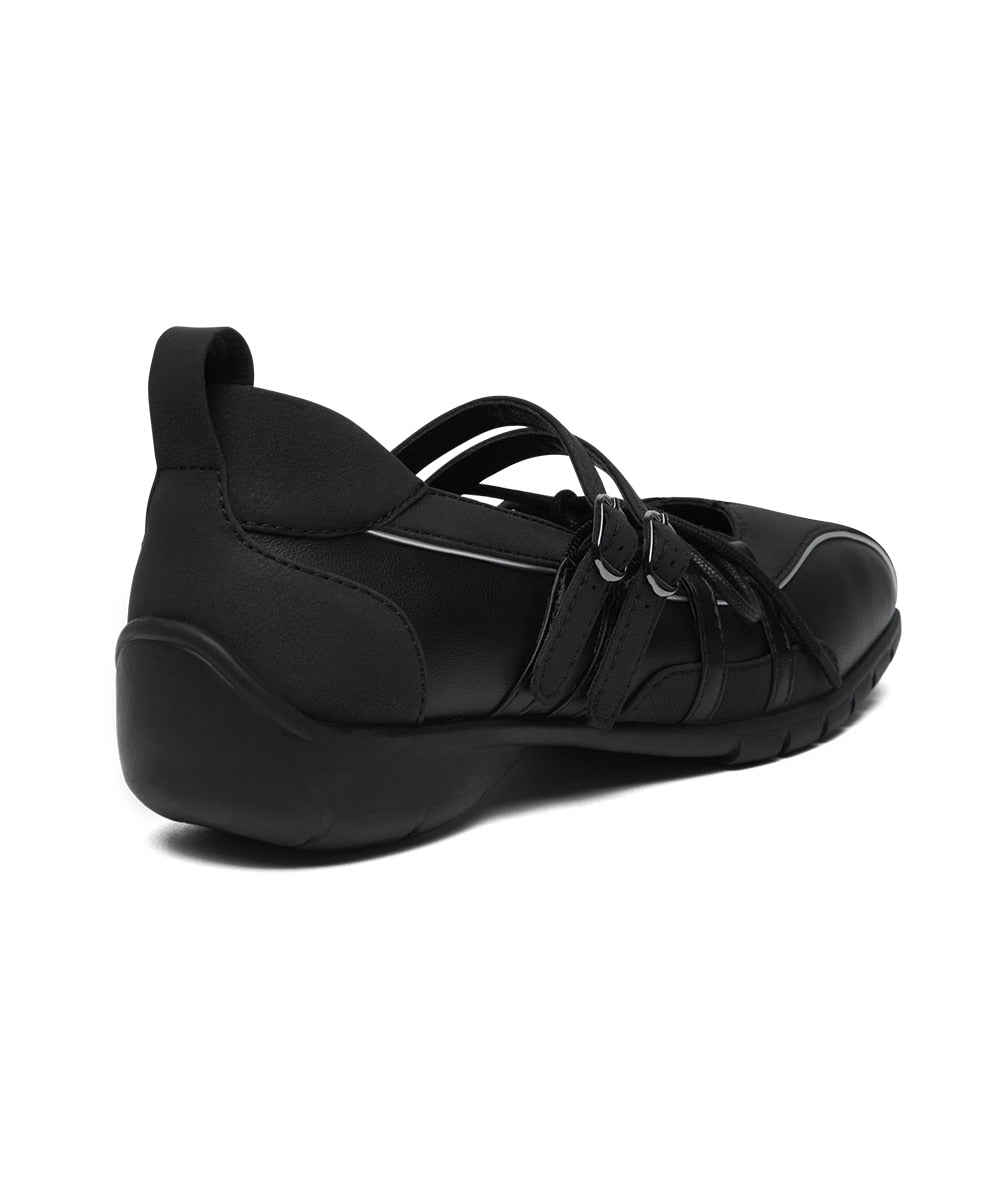 Rockfish Weatherwear Aster Laceup Sneakers Black back view