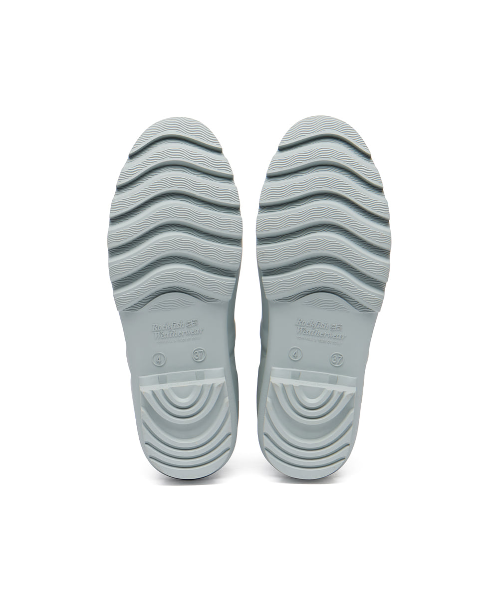 Rockfish Weatherwear ORIGINAL RAIN BOOTS LONG Mint Grey sole